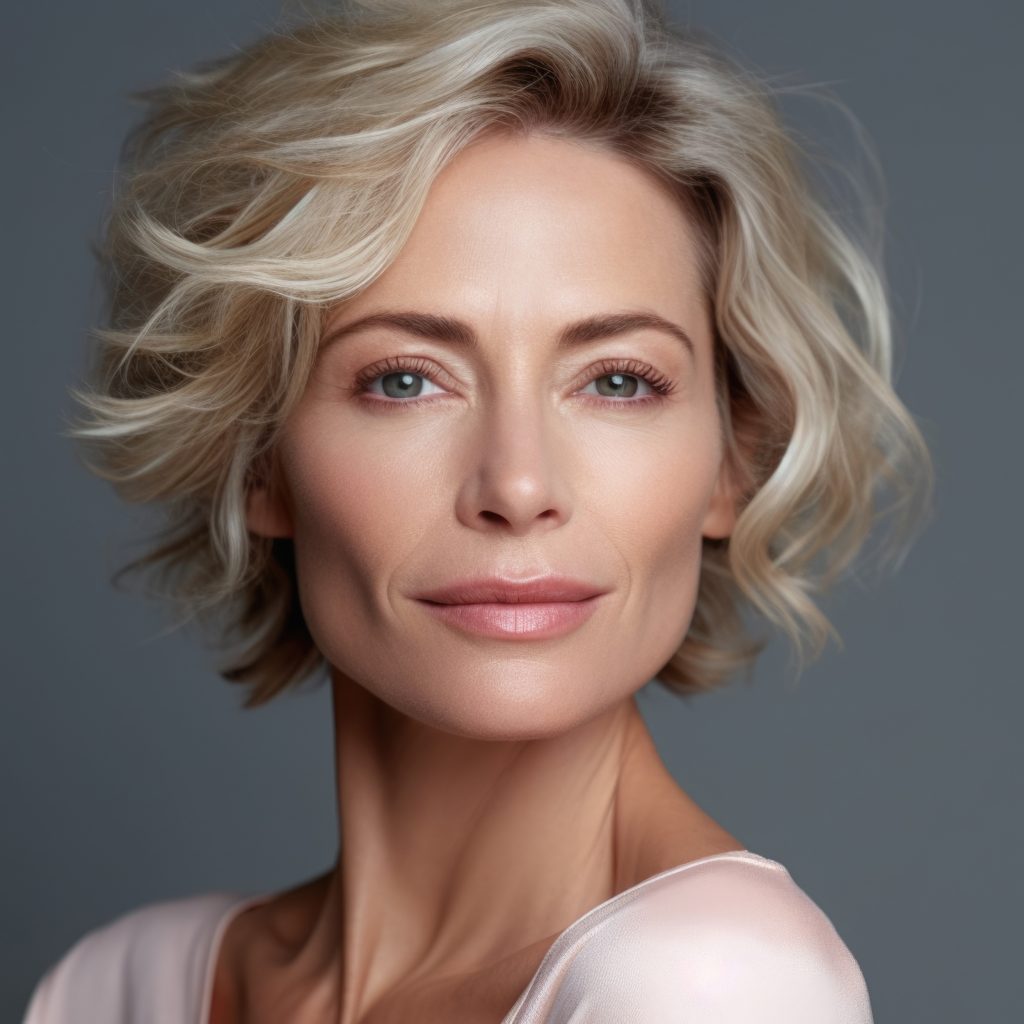middle-age female model